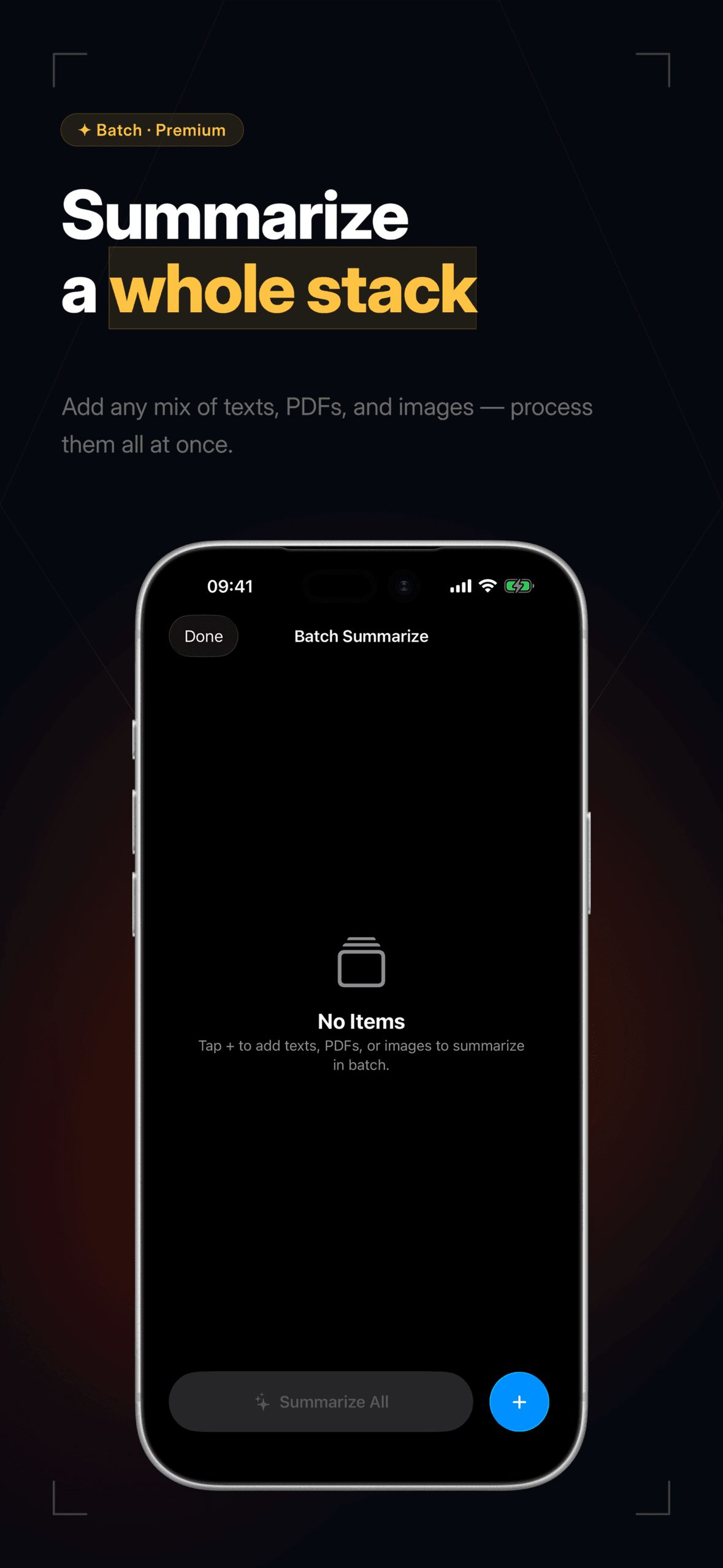 Corvo summary detail on iPhone