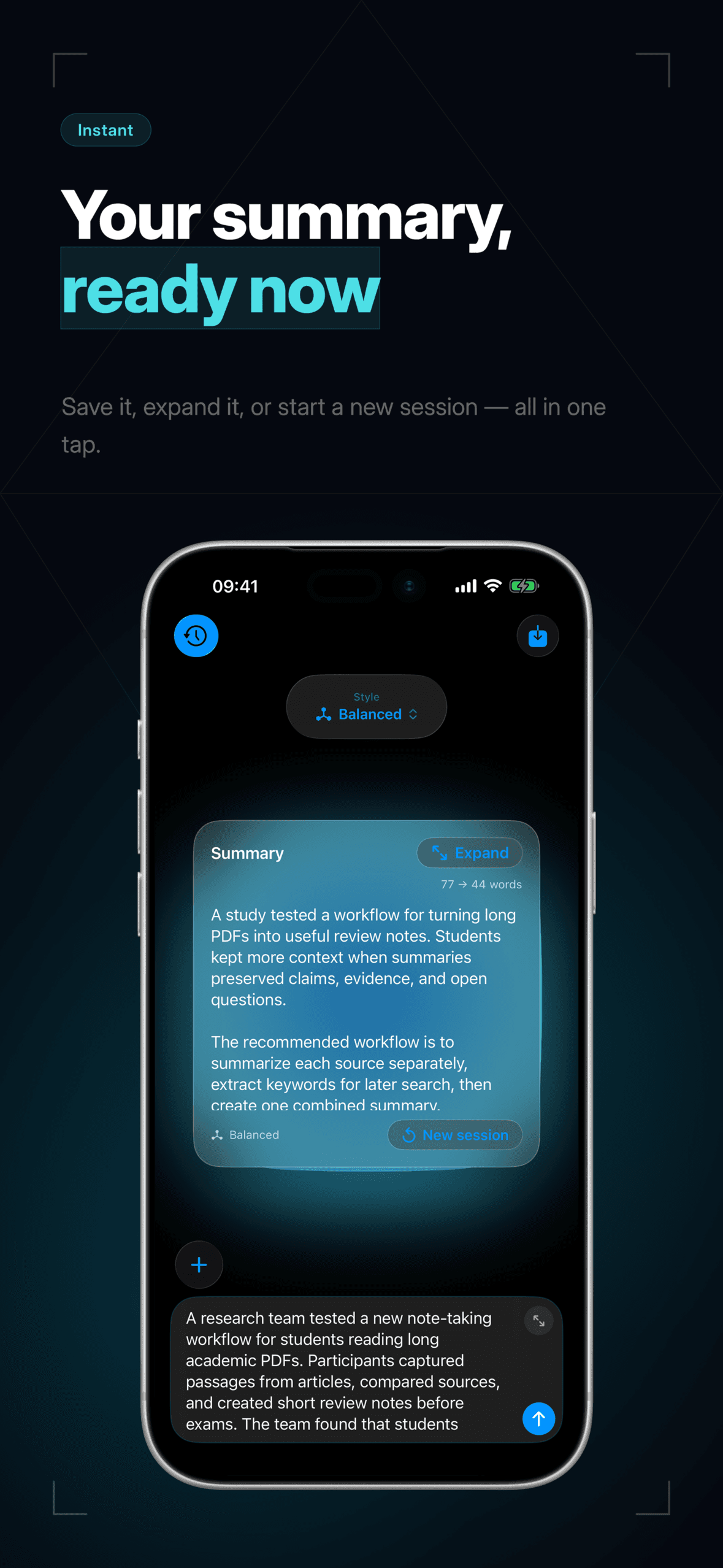 Corvo document import on iPhone