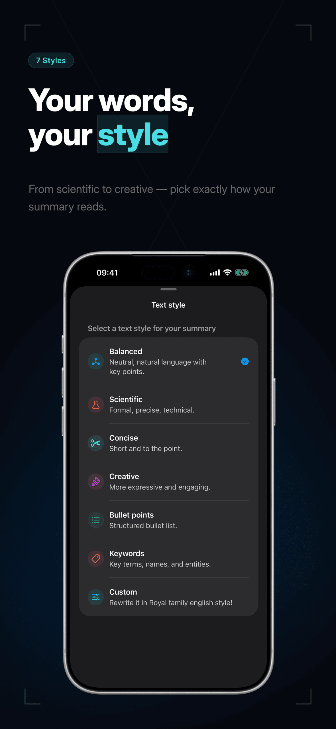 Corvo OCR scanning on iPhone