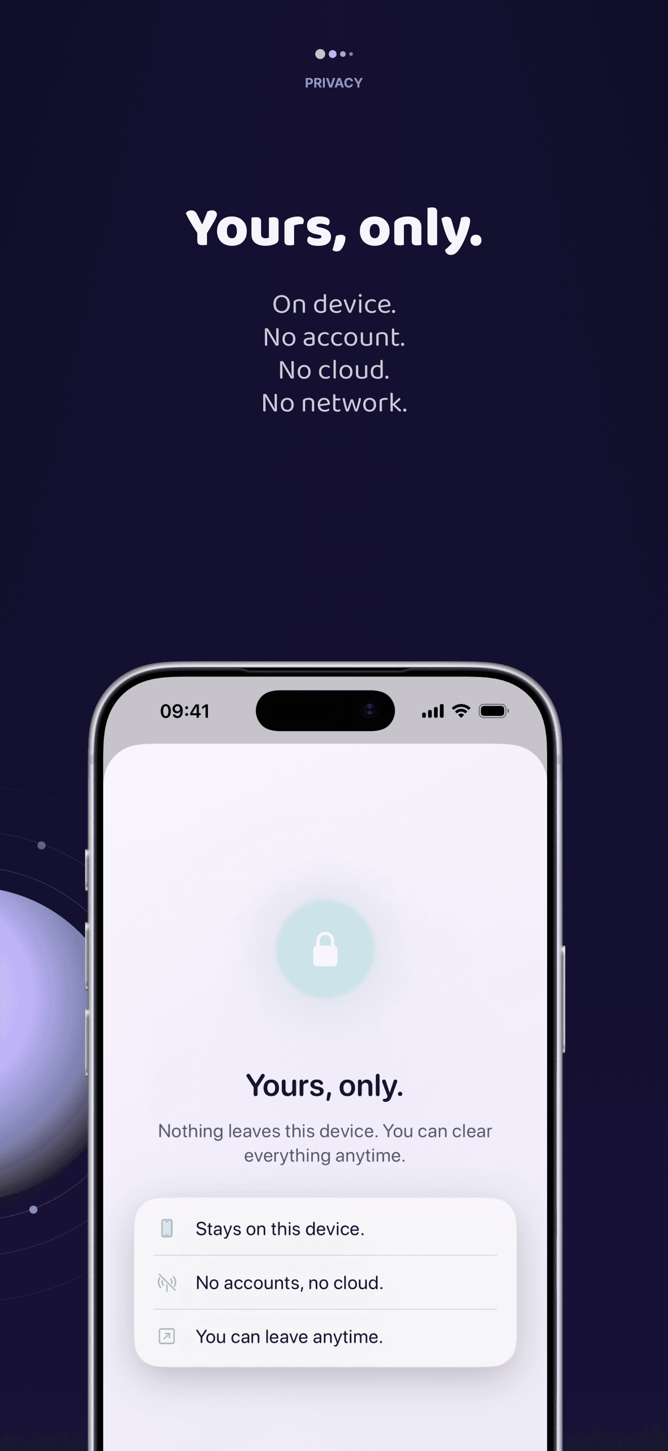 Privacy by construction